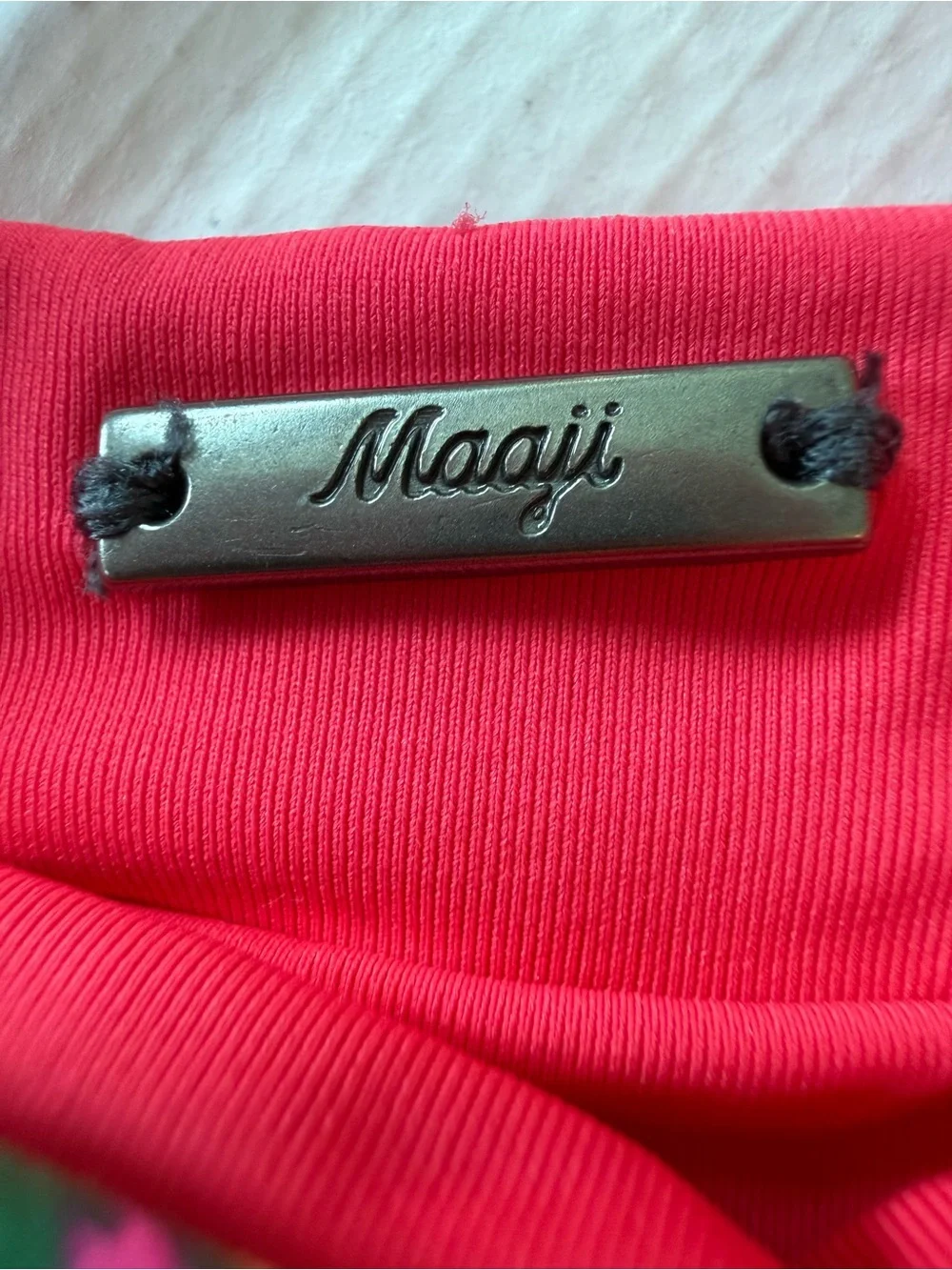 Maaji Bright Long Sleeve Swimsuit No Size Tag See Measurements Approx Small